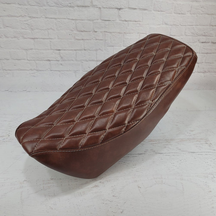 READY TO SHIP! 2022 - 2026 Honda Grom Whiskey Diamond Seat Cover Padded