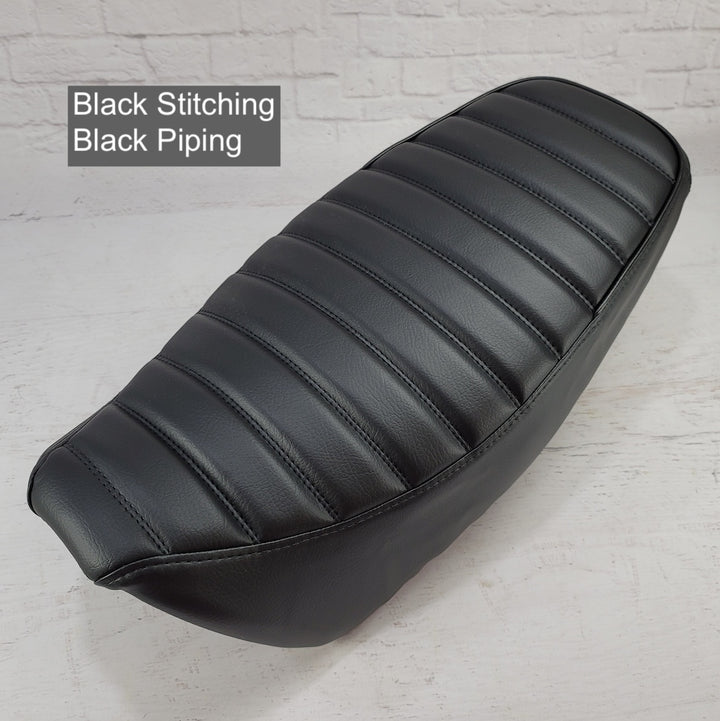 READY TO SHIP! 2022 - 2026 Honda Grom Tuck and Roll Seat Cover with Piping