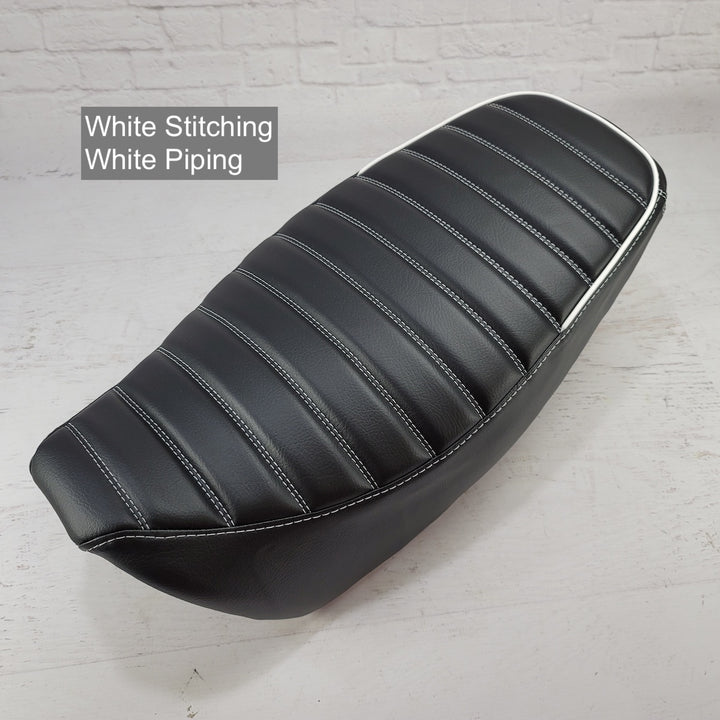 READY TO SHIP! 2022 - 2026 Honda Grom Tuck and Roll Seat Cover with Piping