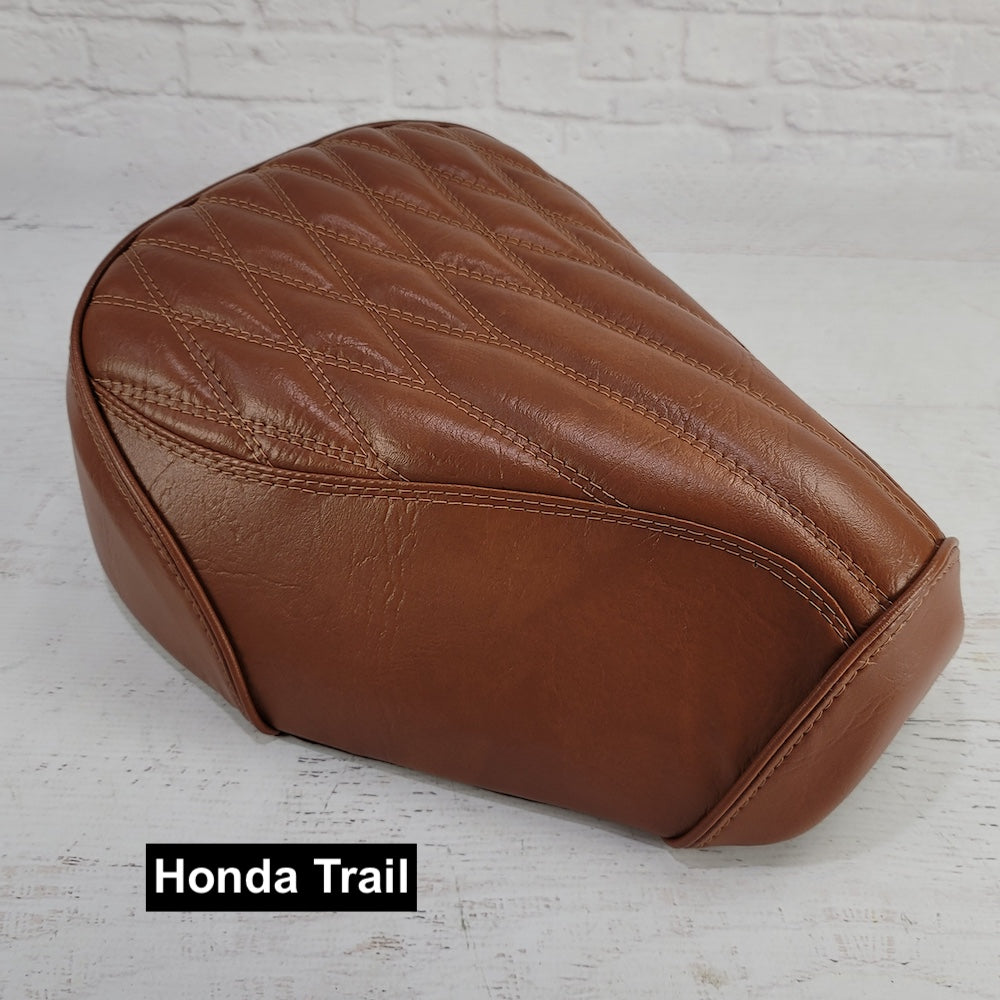 Honda Trail 125 chestnut diamond seat cover