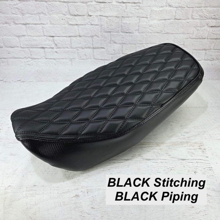 READY TO SHIP! 2022 - 2026 Honda Grom Double Diamond Seat Cover with Piping