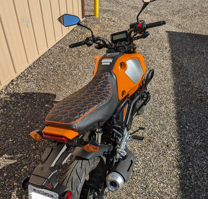Honda Grom Nested Hexagon Seat Cover MSX125 Hexagon