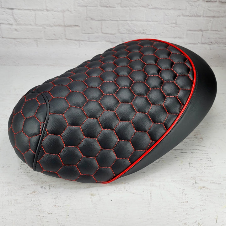 Honda Metropolitan Hexagon Honeycomb Seat Cover Handmade