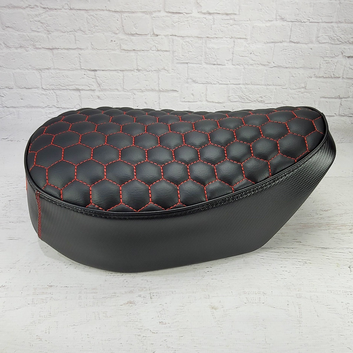 Honda Monkey honeycomb hexagon stitch seat cover