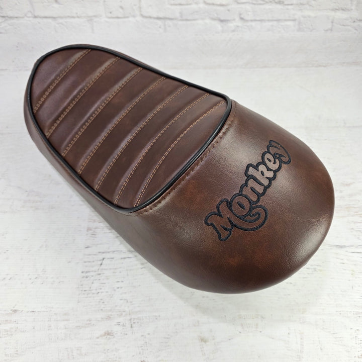Honda Monkey KITACO Seat Cover - Whiskey Tuck and Roll