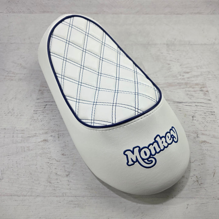 Honda Monkey KITACO White Diamond Seat Cover
