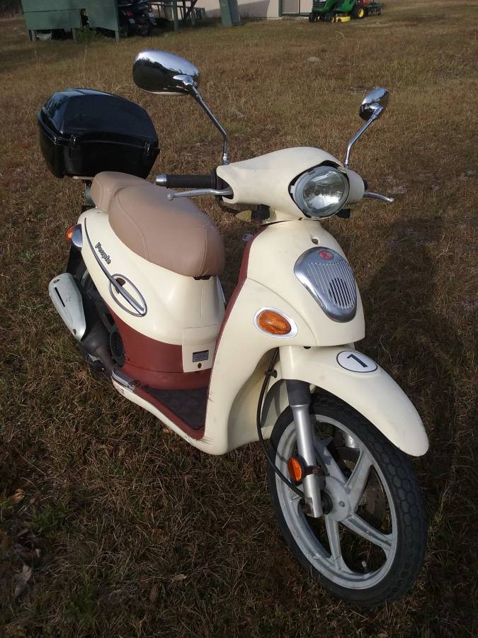 Kymco People 50 Seat Cover Cafe Tan Waterproof 1998 - 2012