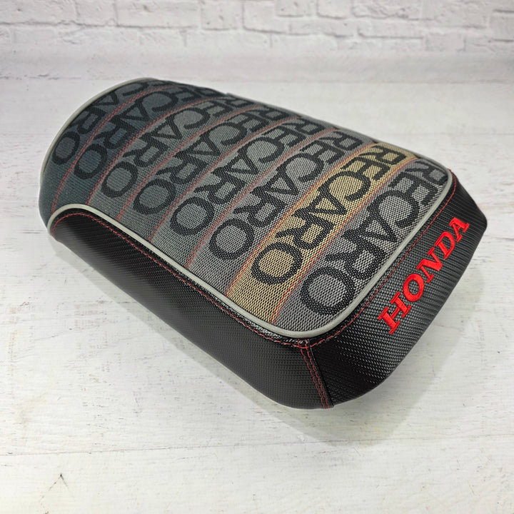 READY TO SHIP! Honda Ruckus RECARO Gradient Seat Cover with Piping and logo
