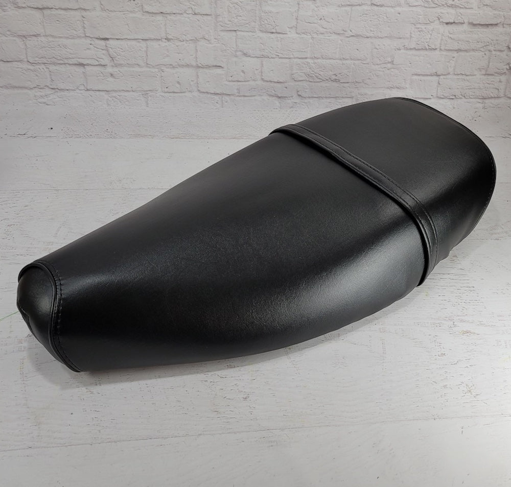 Vespa ET 2/4 classic black seat cover by Cheeky Seats