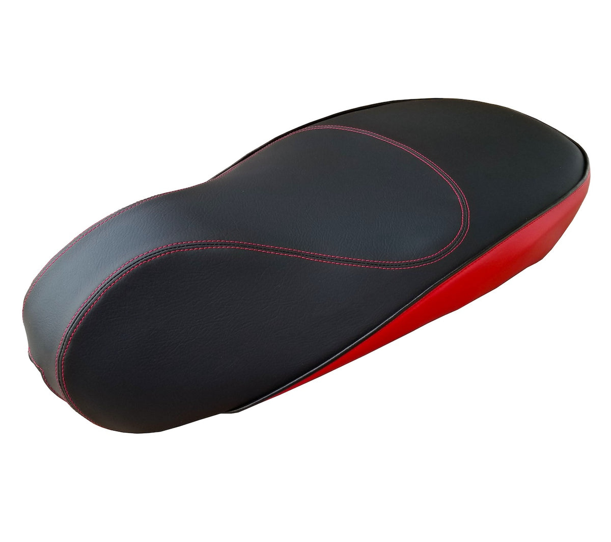 Vespa Sprint / Primavera Black with Piping Seat Cover by Cheeky Seats