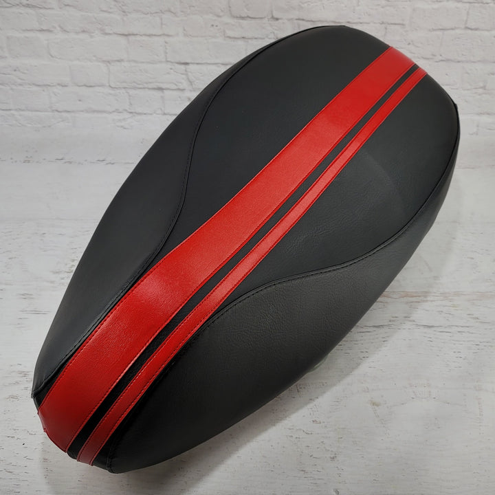 Vespa Primavera Sprint Dual Racing Stripe Scooter Seat Cover