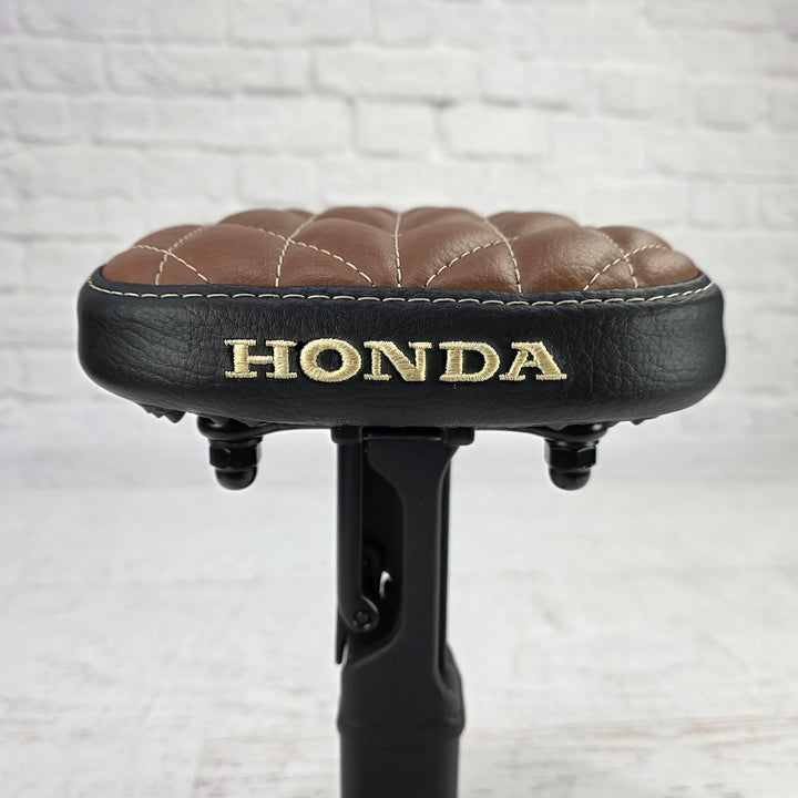 Honda Motocompacto Chevron Brown and Black Seat Cover