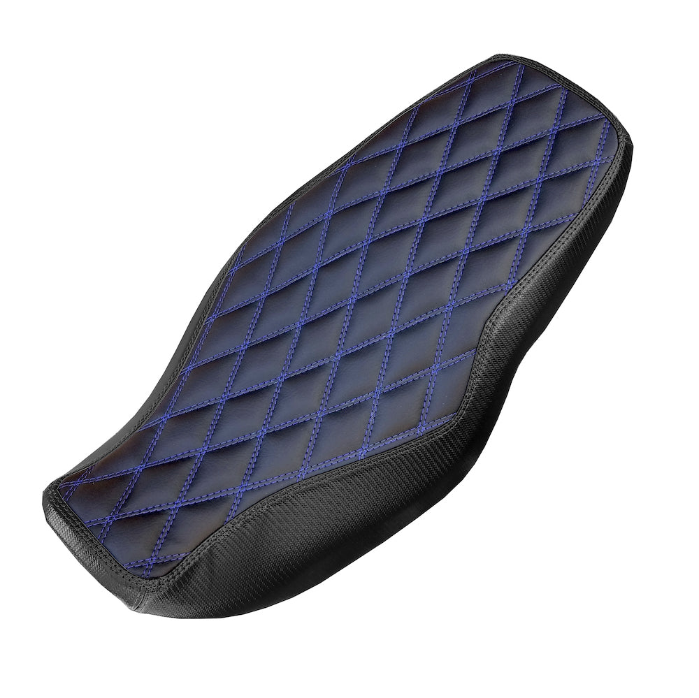 Honda Grom Diamond Seat Cover, handmade Honda Grom seat cover by Cheeky Seats, product detail view 3