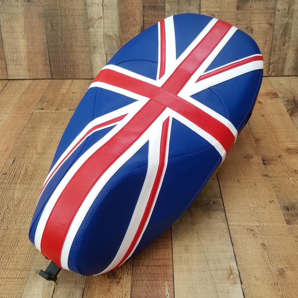 Vespa Sprint / Primavera Union Jack Seat Cover by Cheeky Seats
