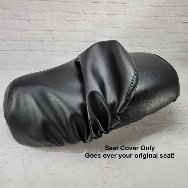 Yamaha Vino 125 Checkers Black and White Seat Cover Made in the USA!