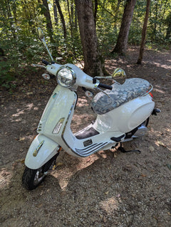 Vespa Sprint / Primavera Stone Paisley SEAT COVER - Beat The Heat!!