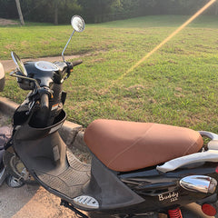 READY TO SHIP! Genuine Buddy Cinnamon Brown Scooter Seat Cover