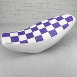 Honda Navi white checkers seat cover