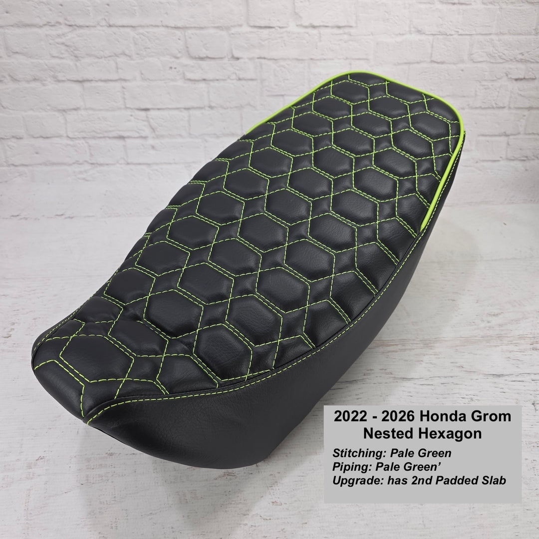 Workshop Extras - 2022–2026 Honda Grom Seat Covers - Same Day Shipping