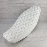 Honda Navi white diamond stitch seat cover