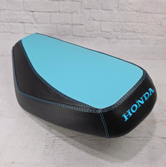 Honda Dio 1 & 2 Aqua Blue Two Tone Seat Cover