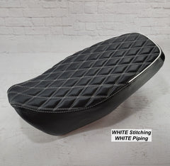 Ready to Ship! 2022-26 Honda Grom Diamond Seat Cover with Piping