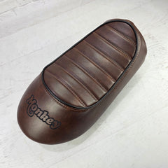 Honda Monkey KITACO Seat Cover - Whiskey Tuck and Roll