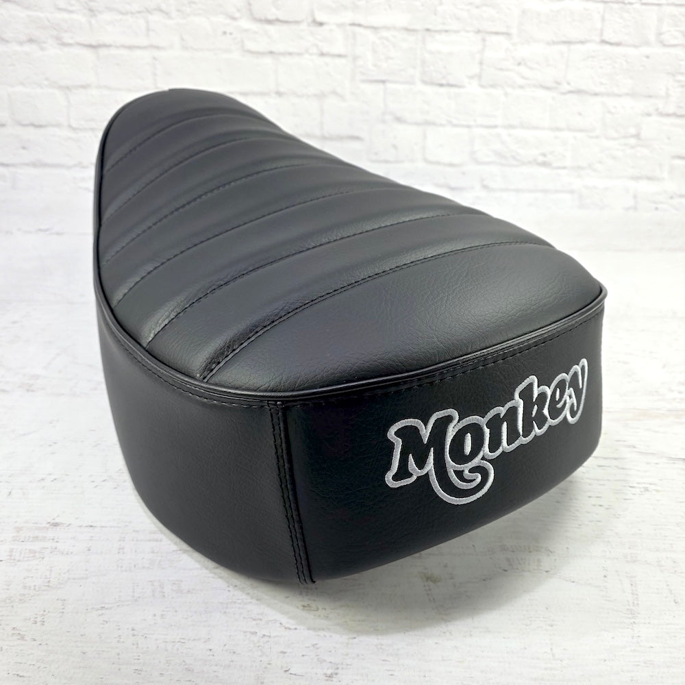 Honda Monkey Original Style Wide Tuck and Roll with Piping Seat Cover