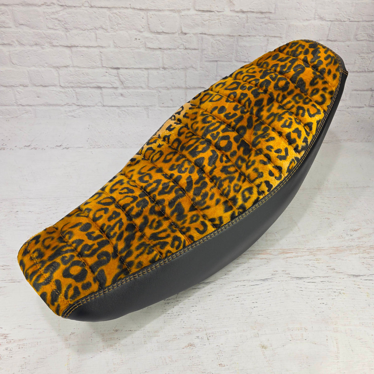 Honda Navi leopard faux fur seat cover