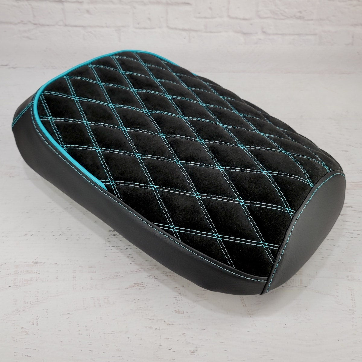 Honda Ruckus Alcantara suede diamond seat cover