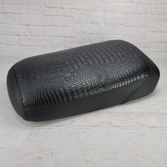 Maddog Chuckus Seat Cover Black Faux Croc, Waterproof