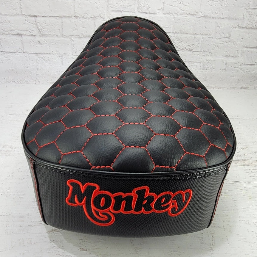 Honda Monkey Hexagon / Honeycomb Seat Cover Handmade