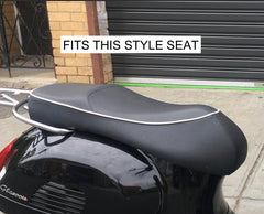 Vespa GTS 300 Matte Black Seat Cover 2014 and earlier