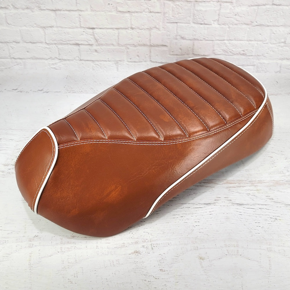Sym Mio Cognac Brown Seat Cover