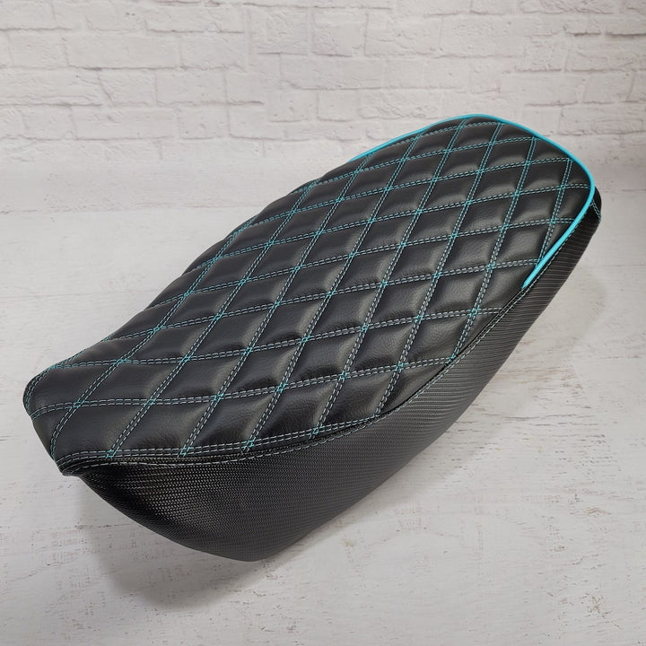 READY TO SHIP! 2022 - 2024 Honda Grom Double Diamond Seat Cover with Piping - Padded