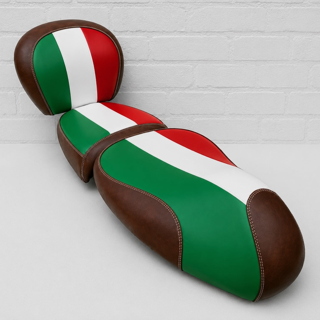 Vespa GTV Italian flag seat cover