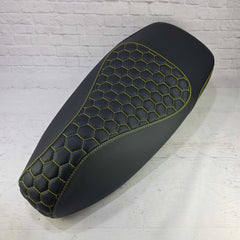 Vespa Gts 2006 - 2026 250 / 300 Hand stitched Hexagon Seat cover by Cheeky Seats
