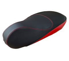 Vespa Sprint / Primavera Seat Cover Black and Red