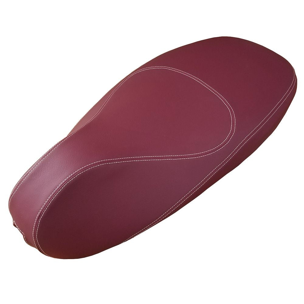 Vespa Primavera Sprint Seat Cover Matte Merlot Burgundy by Cheeky Seats