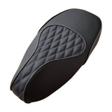 Vespa Sprint / Primavera 50 - 150 Black Diamond Seat Cover, handmade by Cheeky Seats