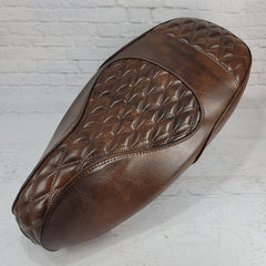 Vespa Sprint / Primavera 50 - 150 Diamond Brown Seat Cover