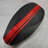 Vespa Primavera Sprint Dual Racing Stripe Scooter Seat Cover by Cheeky Seats