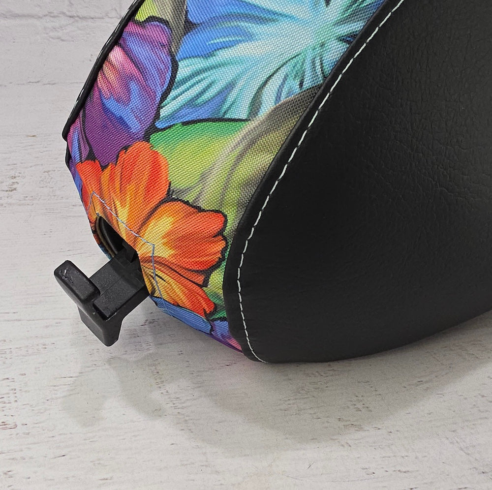 Vespa Hawaiian Flower Waterproof Seat Cover - Mahalo!