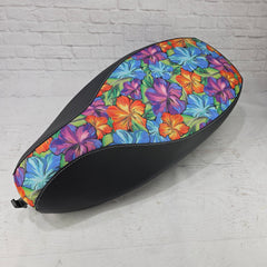 Vespa Hawaiian Flower Waterproof Seat Cover - Mahalo!
