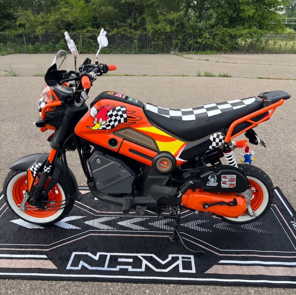 Honda Navi checkers seat cover