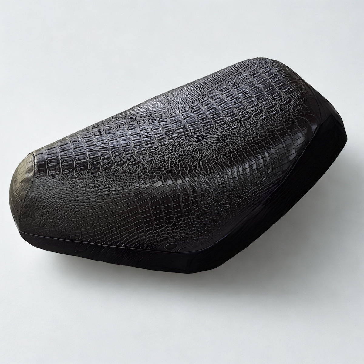Honda Elite SA50 – Crocodile Seat Cover, handmade Honda Elite SA50 seat cover by Cheeky Seats, featured product view