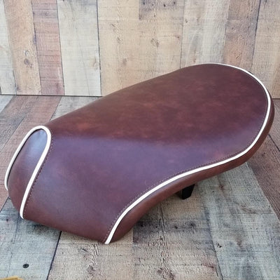 Honda Metropolitan Distressed seat cover with Piping Jazz Scoopy