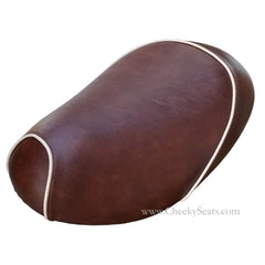 Honda Metropolitan Distressed seat cover with Piping Jazz Scoopy