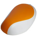 White and Orange