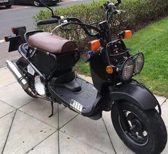 Ready to Ship!  Honda Ruckus Minimalist Seat Cover Waterproof Rustic Distressed Whiskey